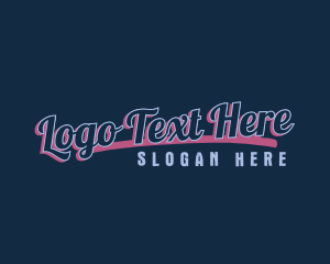 Smudge - Cursive Graffiti Wordmark logo design