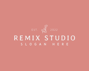 Floral Studio Business logo design