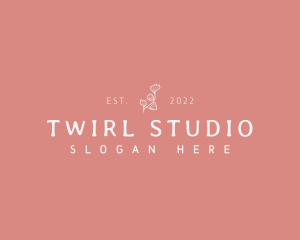 Floral Studio Business logo design