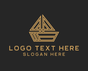 Boat Repair - Sailing Boat Ship logo design