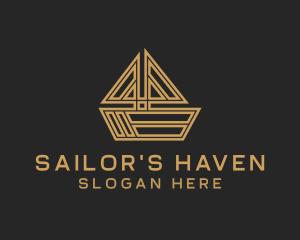 Regatta - Sailing Boat Ship logo design