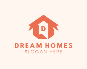 Home Property Real Estate logo design