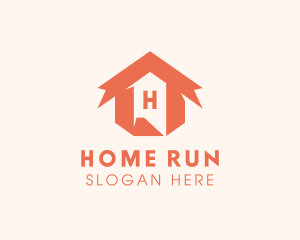 Home Property Real Estate logo design