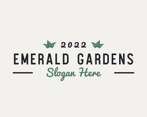 Organic Leaf Gardening logo design