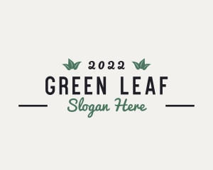Evergreen - Organic Leaf Gardening logo design