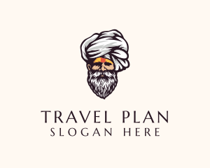 Itinerary - Hindu Sadhu Turban logo design