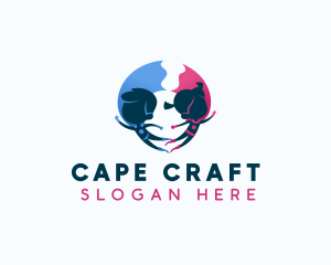 Cape - Kid Hero Cape logo design