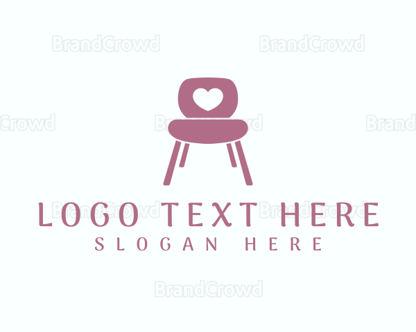 Chair Heart Furniture Logo