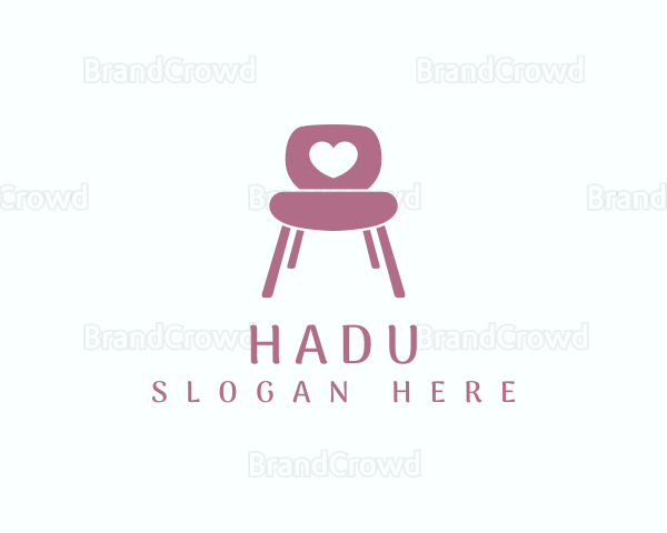 Chair Heart Furniture Logo