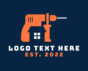 Architect - Home Repair Drill logo design