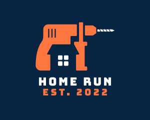 Home Repair Drill logo design