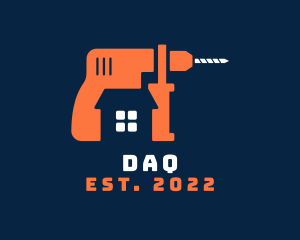 Architecture - Home Repair Drill logo design