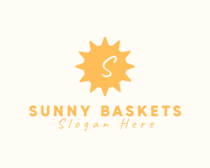 Tropical Sun Solar Sunlight  logo design