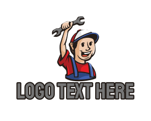 Car - Handyman Mechanic Repairman logo design