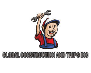Handyman Mechanic Repairman Logo