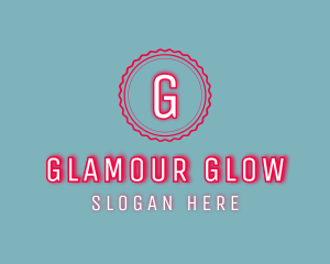 Glowing Clean Patisserie Stamp logo design