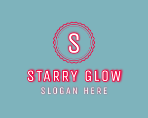 Glowing Clean Patisserie Stamp logo design