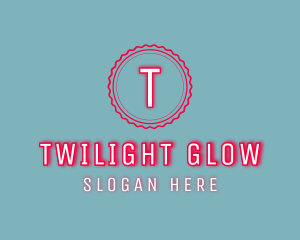 Glowing Clean Patisserie Stamp logo design