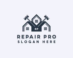 Maintenance Repair Construction logo design