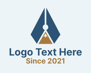 Mountain - Mountain Pen Peak logo design