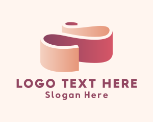 Isometric - Isometric Fashion Ribbon logo design