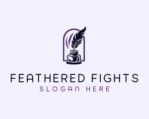 Feather Ink Writing logo design