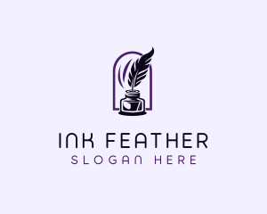 Feather Ink Writing logo design