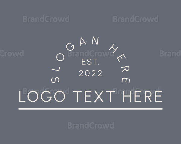 Generic Clothing Brand Logo