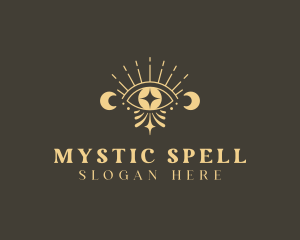 Spell - Mystical Holistic Eye logo design