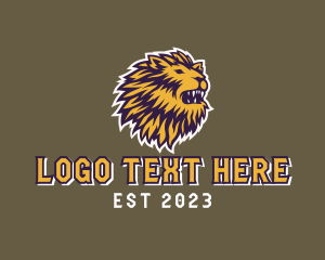 Esport - Lion Gaming Streamer logo design
