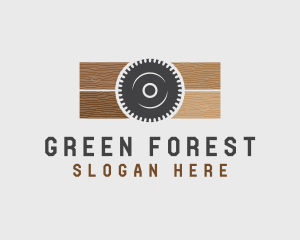 Circular Wood Saw logo design