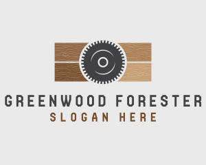 Circular Wood Saw logo design