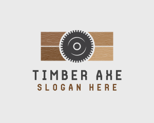 Circular Wood Saw logo design