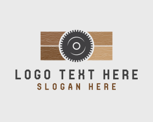 Circular Saw - Circular Wood Saw logo design