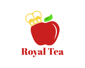 Royal Crown Apple logo design