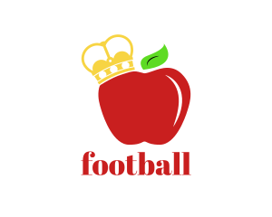 Market - Royal Crown Apple logo design