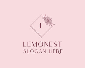 Elegant Floral Boutique logo design