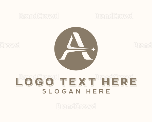 Stylish Boutique Letter A Logo