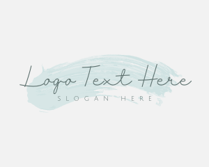 Lettering - Beauty Cursive Signature logo design