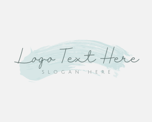 Makeup - Beauty Cursive Signature logo design