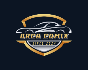 Drag Racing - Automotive Detailing Car logo design