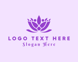 Flower - Lotus Flower Scent logo design