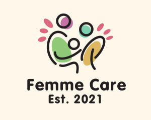 Family Parenthood Care  logo design