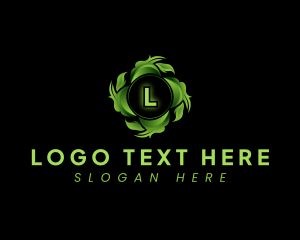 Nature - Natural Eco Leaf logo design