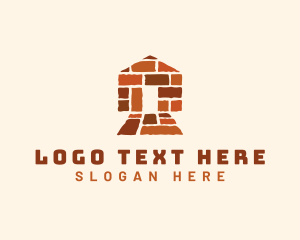 Repair - Brick Floor Build logo design