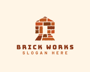 Brick Floor Build logo design