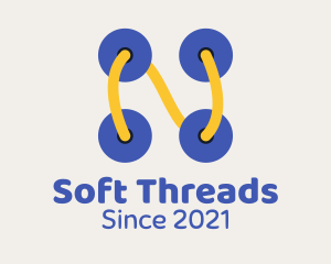 Button Thread Seamstress logo design