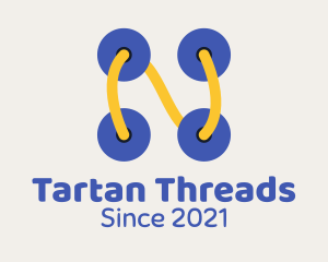 Button Thread Seamstress logo design