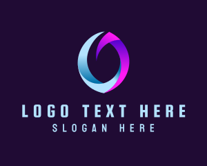 Stylish Letter O  Logo