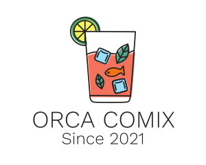 Fresh - Summer Fresh Juice logo design